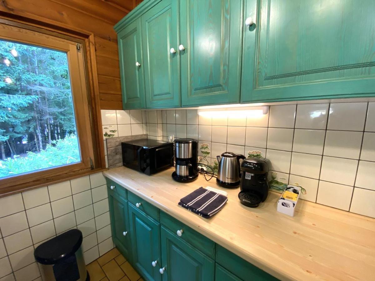 Le Fishing Lodge Chalet En Bois Avec Bain Nordique La Bresse Zewnętrze zdjęcie