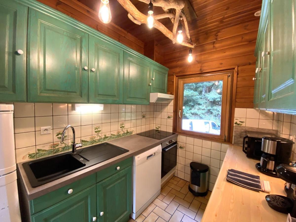 Le Fishing Lodge Chalet En Bois Avec Bain Nordique La Bresse Zewnętrze zdjęcie