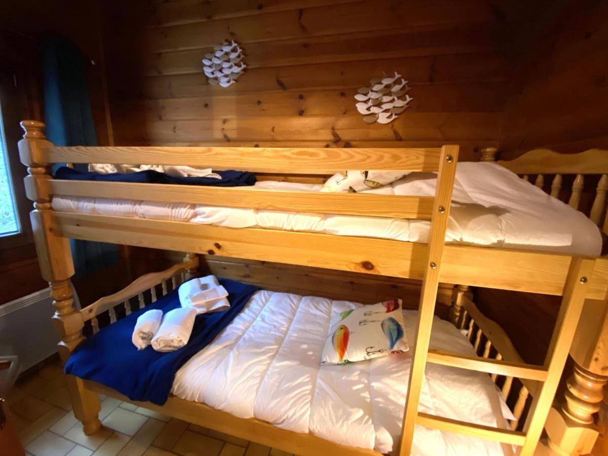 Le Fishing Lodge Chalet En Bois Avec Bain Nordique La Bresse Zewnętrze zdjęcie